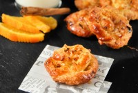 Crujiente de naranja y canela